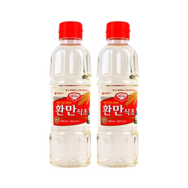 롯데웰푸드 환만식초 500ml 2개 4,900원
