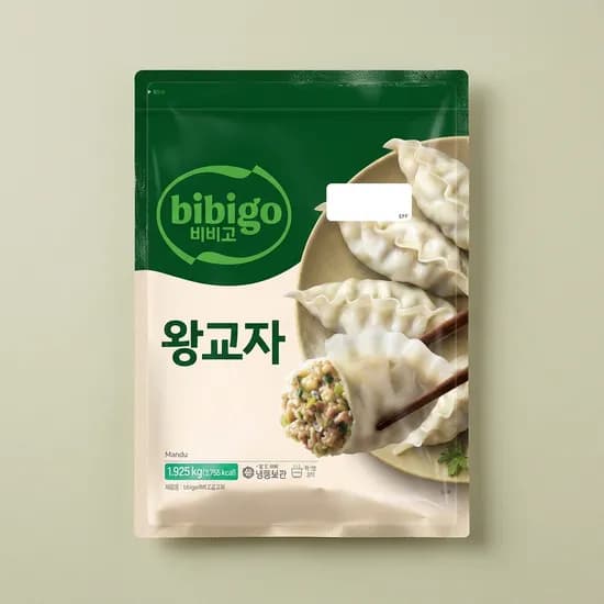 비비고 왕교자 1.925kg 2팩