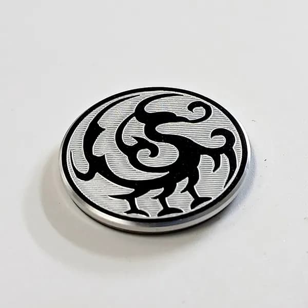 삼족오 CNC 골프 볼마커 블랙삼족오 29mm 1개 10,900원