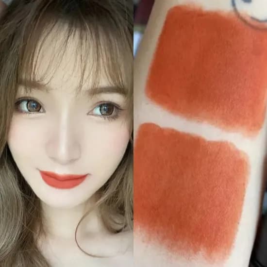 미도라 벨벳 매트 립스틱 오렌지브라운 3.8g 1개