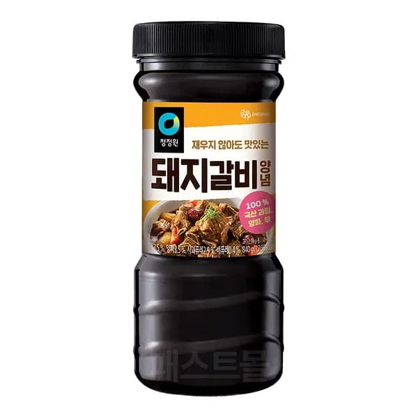청정원 돼지갈비양념 840g 1개 7,790원