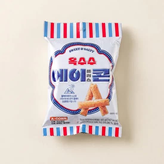 옥수수 에이플러스콘 고소한맛 55g 30개