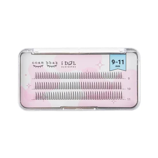 깜빡 아이돌래쉬 속눈썹, A형, 9+10+11mm MIX, 1개