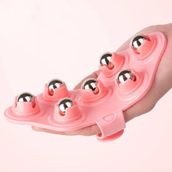 마그네틱 롤링 마사지 볼 괄사 도구 2개