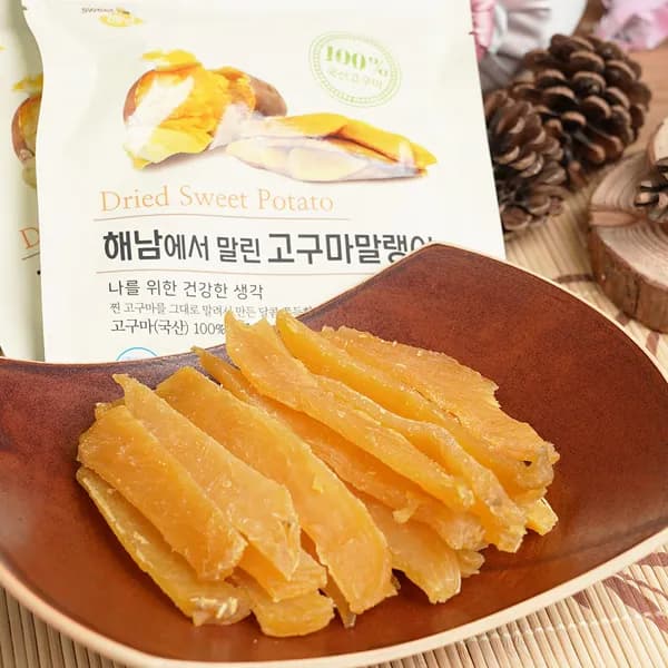 해남 말린 고구마말랭이 60g 5개