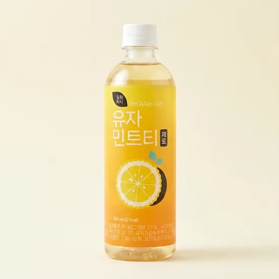 일화차시 유자민트티 제로 500ml 20개