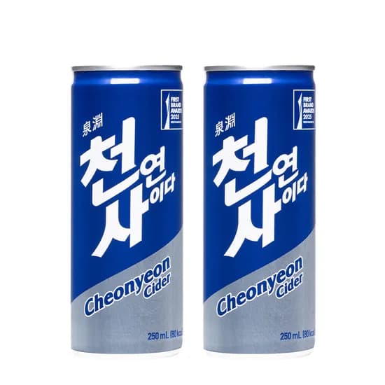 천연사이다, 250ml, 30개