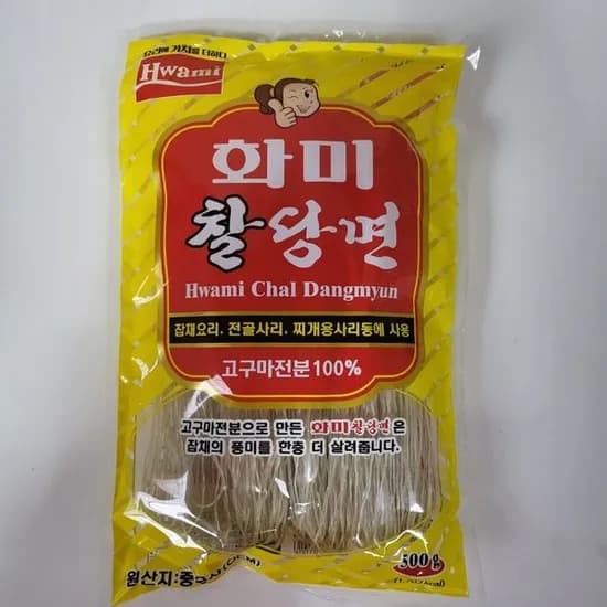 화미 찰당면 500g 3개