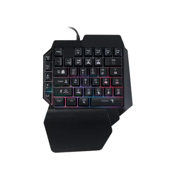 Coms USB LED 한손 키보드 IF739 갈축 27,671원