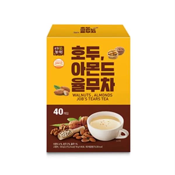 다농원 호두아몬드율무차 18g 40개입