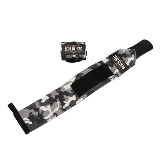 제로투히어로 카모 손목보호대 리스트랩 EXCLUSIVE Black camo FREE 1세트