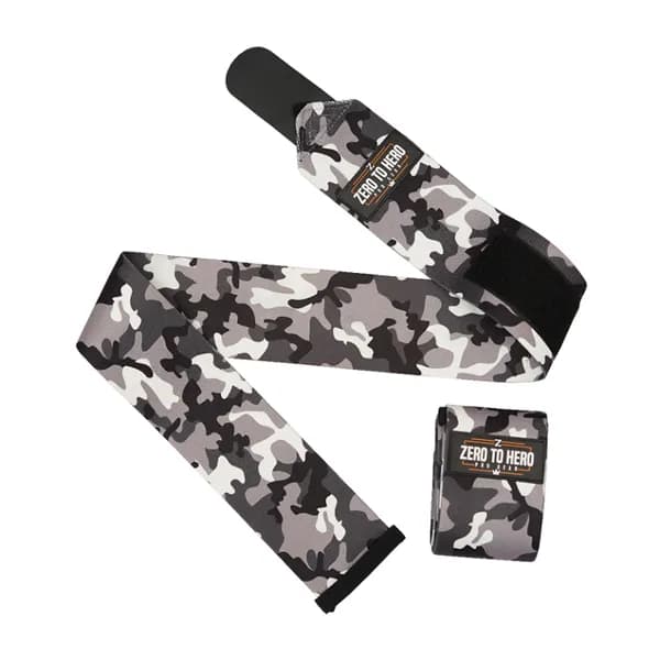 제로투히어로 카모 팔꿈치보호대 엘보우랩 EXCLUSIVE Black camo 1세트