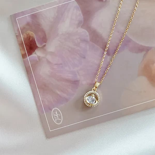 써지컬스틸 우주 목걸이 골드 6,900원