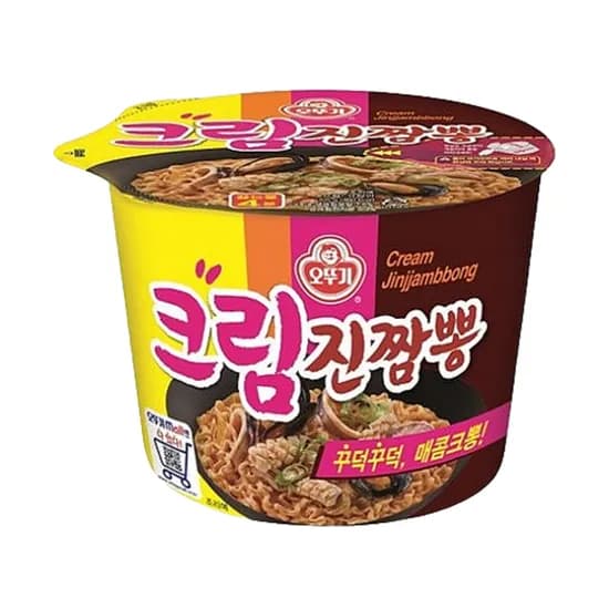 오뚜기 크림진짬뽕 용기면 6개