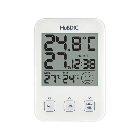 휴비딕 디지털시계온습도계 HT-7 화이트 1개