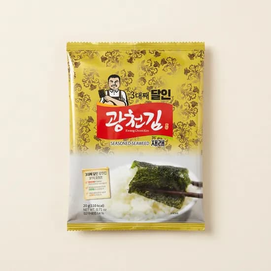 광천김 3대째 달인 재래 전장김 20g 20개