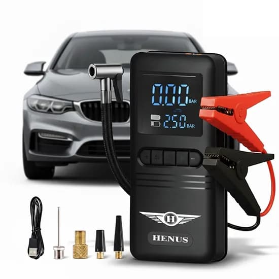 HENUS 듀얼 부스터, 12000mAh, 1개
