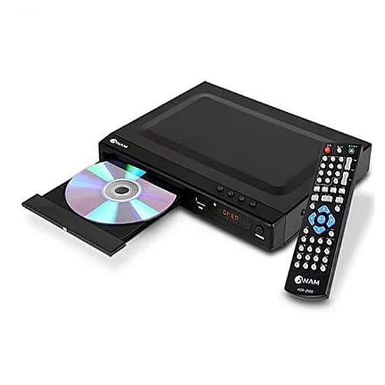 아남 고화질 DVD 플레이어, HDA-3000, HDMI 1080p, USB, MP3, VCD, 1개