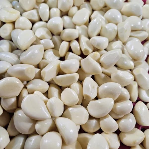 국산 영천 깐마늘 꼭지제거 대 500g 1팩