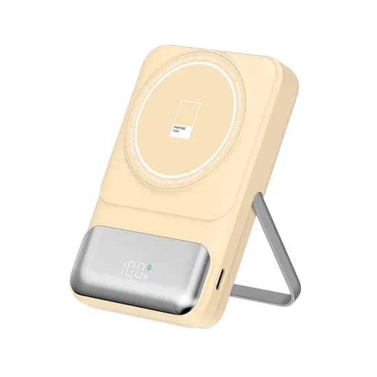 팬톤 일체형 고속 무선 충전 맥세이프 보조배터리 PTPB-11 10000mAh 옐로우 1개