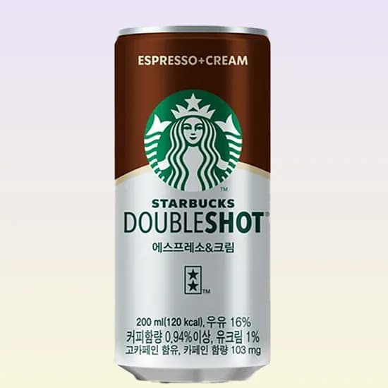 스타벅스 더블샷 에스프레소&크림 200ml 12개