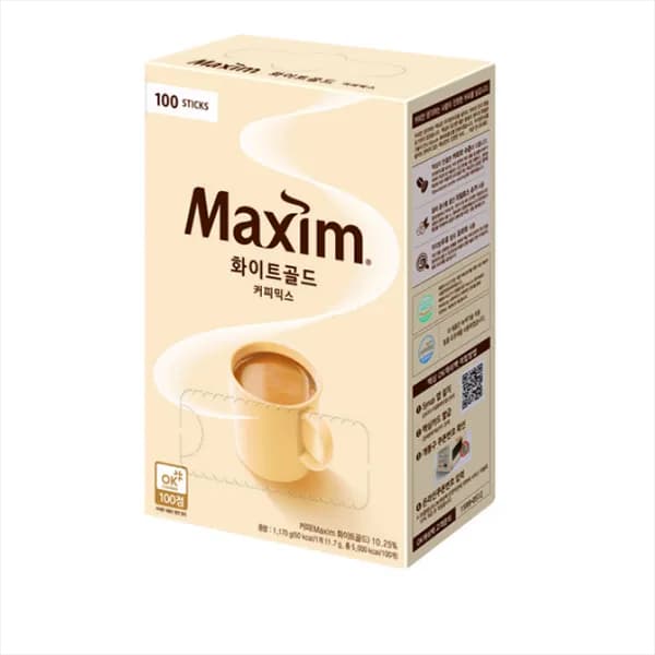 맥심 화이트골드 커피믹스 100개입 1박스 17,380원