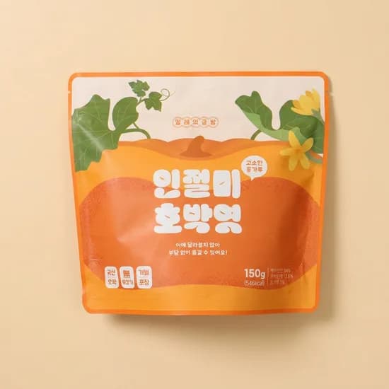 밀레의공방 인절미 호박엿 150g 1개