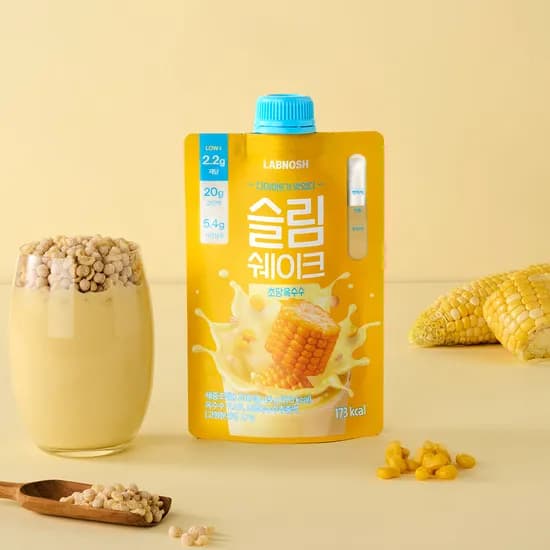 랩노쉬 슬림쉐이크 초당옥수수 45g 14개 25,900원