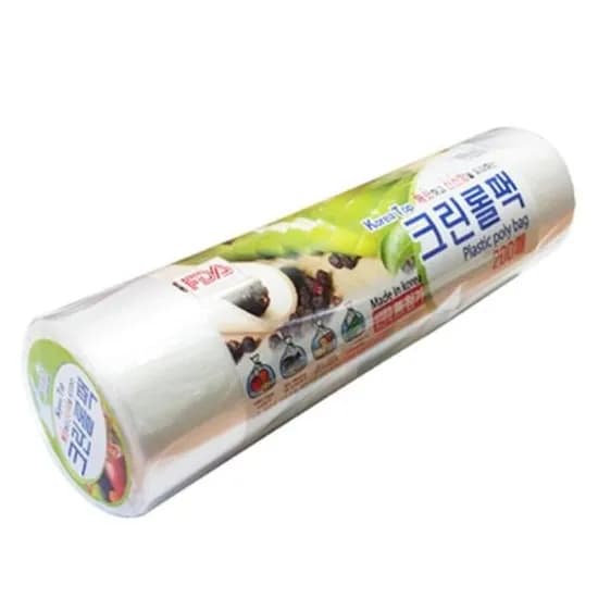 지퍼백 크린롤팩, 200매, 1개