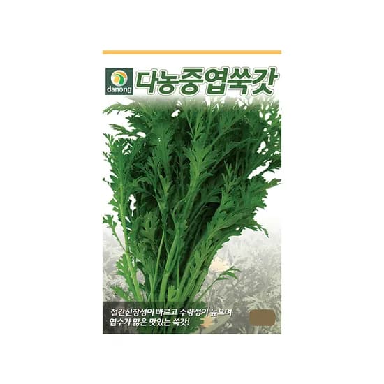 다농중엽쑥갓씨앗, 15g, 1개