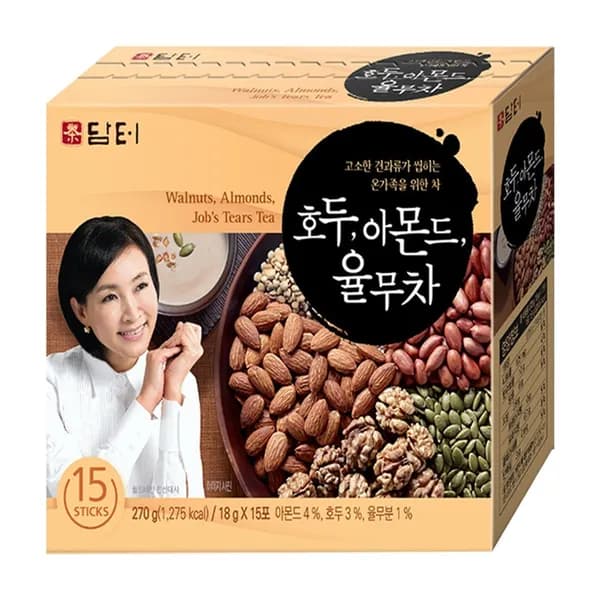담터 호두 아몬드 율무차 18g 15개입