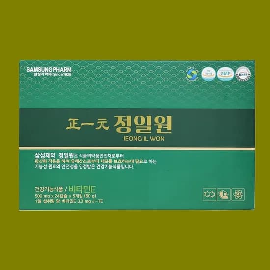 삼성제약 정일원 송침유 500mg 120캡슐 1개