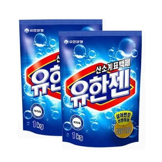 유한양행 유한젠 표백제 1kg 2개입