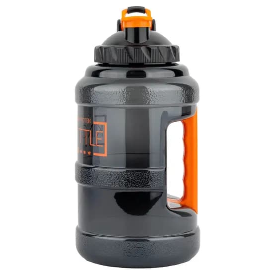제로투히어로 킹보틀 대용량 쉐이커 물통, 블랙 오렌지 혼합, 2.5L, 1개