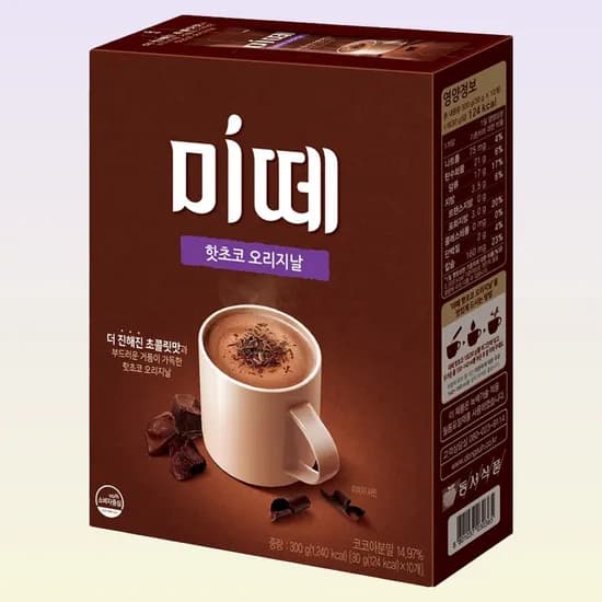 미떼 핫초코 오리지날 30g 10개입 1세트