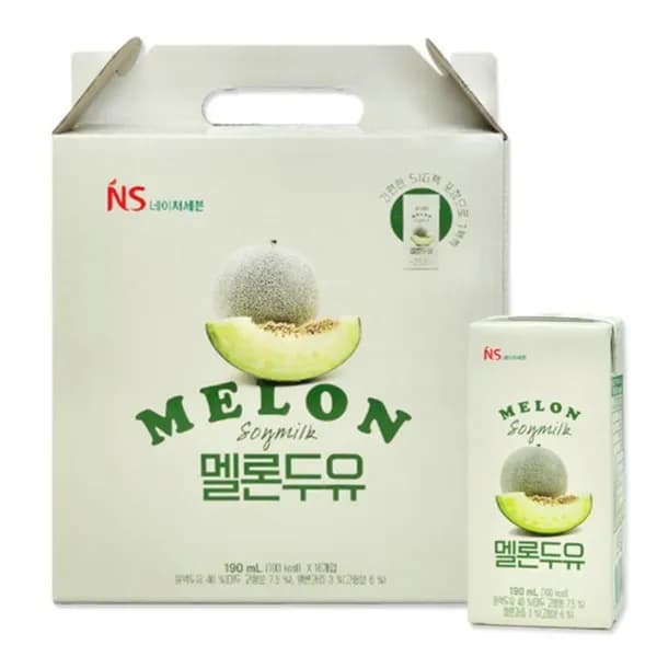 네이처세븐 멜론 두유 190ml 16개