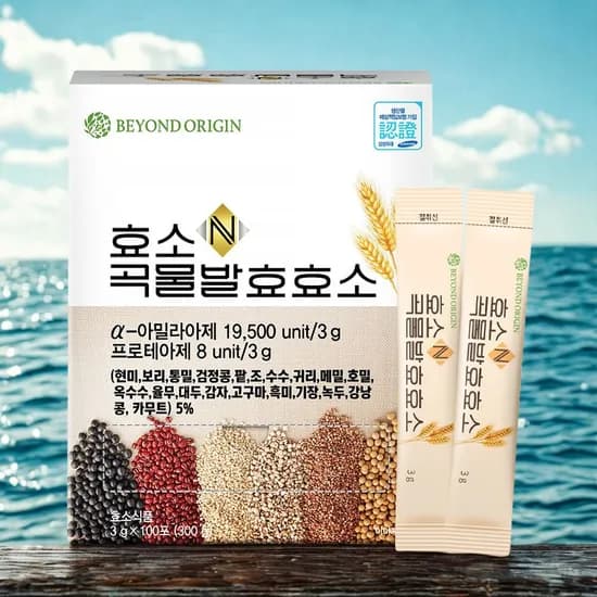 비욘드오리진 효소N 곡물발효효소 3g 100포 3박스