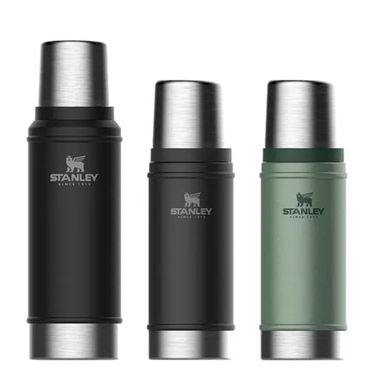 스탠리 클래식 보틀 텀블러 보온병 보냉병 물통 물병 헤머톤그린 473ml 1개