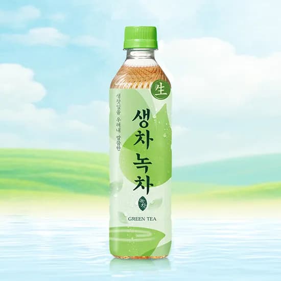 웅진식품 생차 녹차 500ml 20개입 1박스