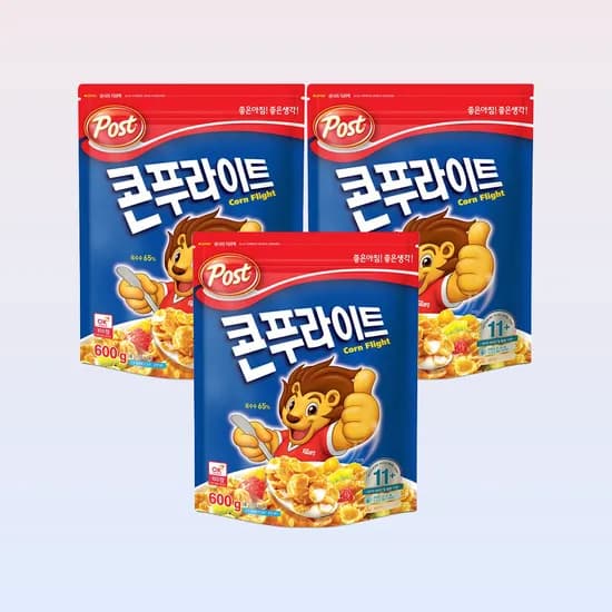 동서식품 포스트 콘푸라이트, 600g, 3개