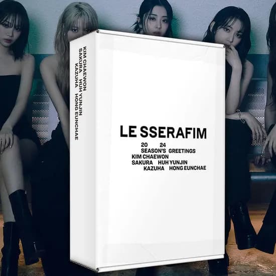 HYBE 르세라핌 2024 시즌그리팅, 디스크 1개