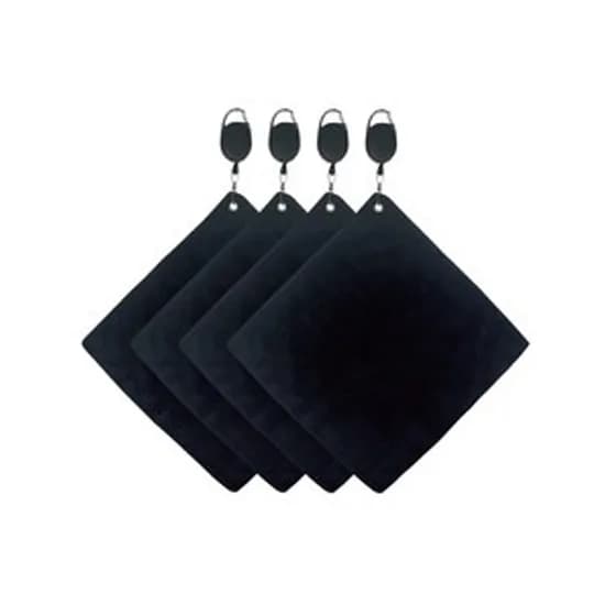 유어밤 릴고리 골프 타올 블랙 25x25cm 1개