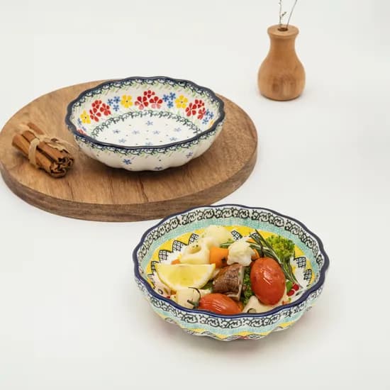 프라카 찬기, 샤프란 15cm 1개 + 블루팬지 15cm 1개, 2개