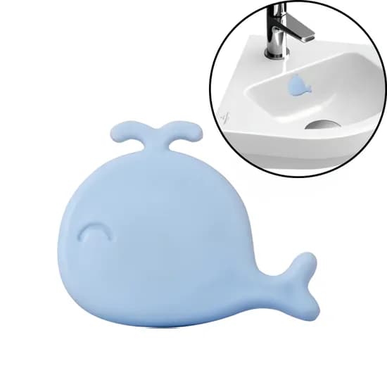 헬스와미 고래 세면대 마개 화이트 2.4cm 6개