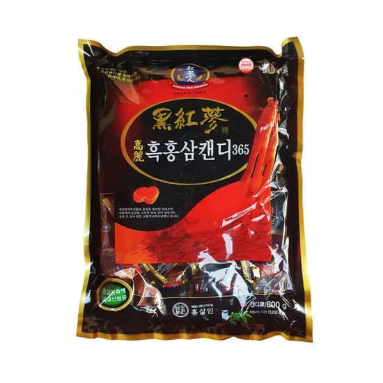 홍삼인 고려흑홍삼캔디365 800g 1개