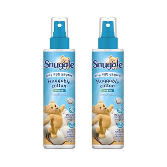 스너글 섬유탈취제 허거블 코튼 150ml 2개