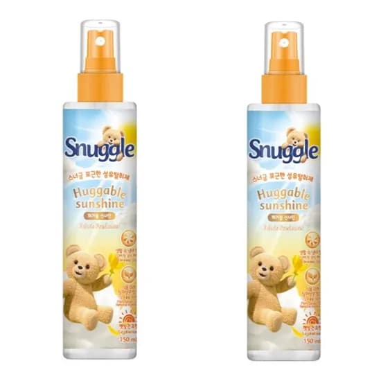 스너글 섬유탈취제 허거블 선샤인 150ml 2개