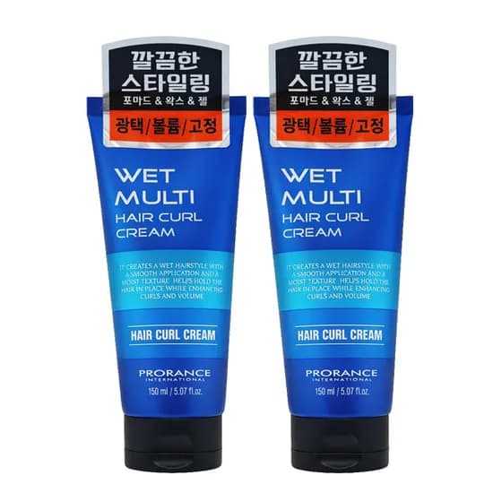 프로랑스 웨트 멀티 헤어 컬크림 150ml 2개