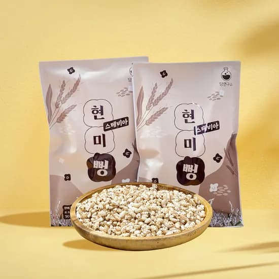 당연구소 스테비아 현미뻥, 30g, 5개