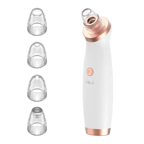 베라 뷰티 전동 피지 흡입 제거기, VELA-BE-BR1, 화이트, 1개